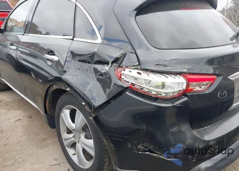 2010 Infiniti Fx35 from USA, damaged, VIN JN8AS1MW7AM856056